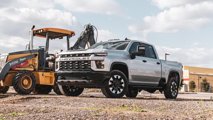  Chevrolet Silverado 2500 HD Custom Crew Cab 2019 года  (фото 38 из 40)